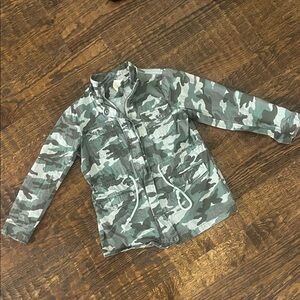 Hayden Girls Boutique Green Camo Kids Jacket
